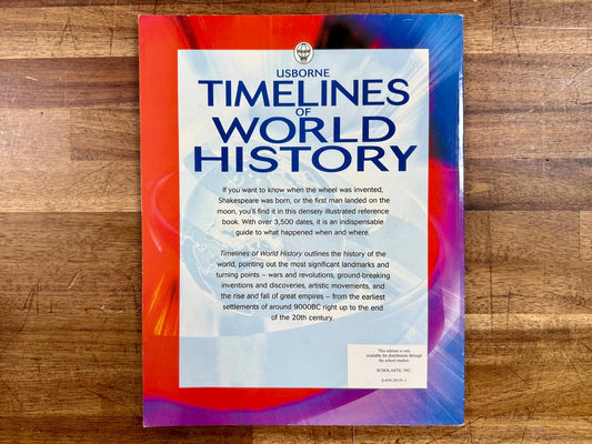 Usborne Timelines of World History - Good