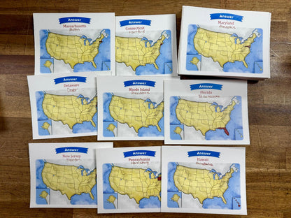 TGTB Geography & Grammar Cards Grades 5-7 - Good