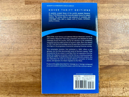 Narrative of Sojourner Truth (Dover Thrift Editions) - Good