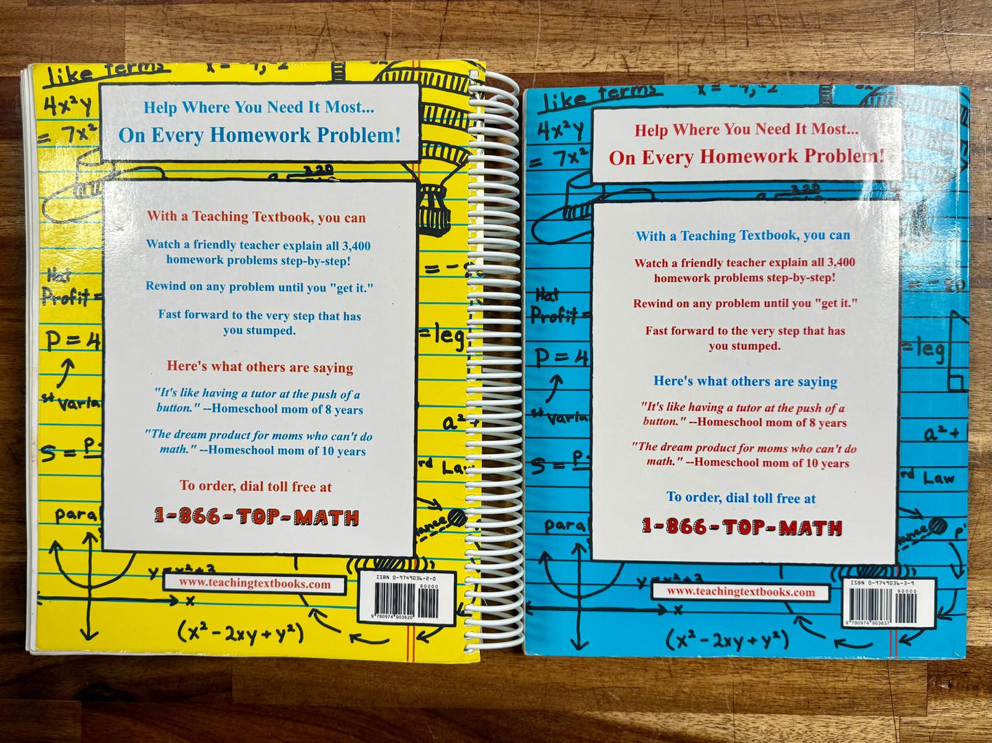 Teaching Textbook Algebra 1 Complete Set - Good