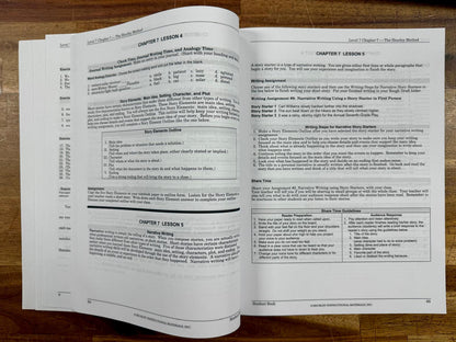 The Shurley Method English Made Easy Level 7 Set - VG