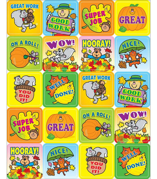 Fall Fun Motivational Stickers