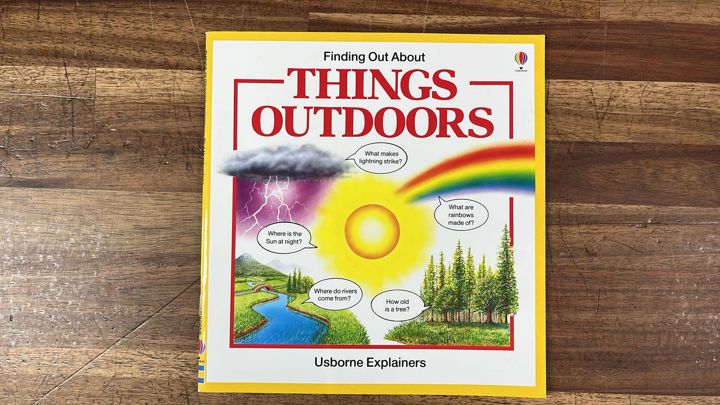 Usborne Science Activities LOT of 4+Finding Things Outdoors