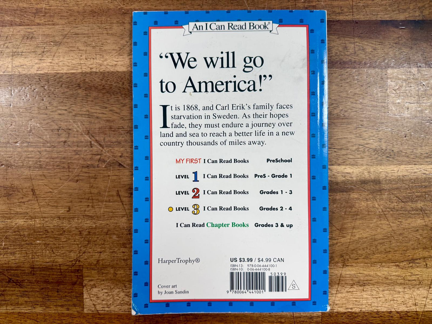 The Long Way to a New Land - An I can Read Book - Level 3