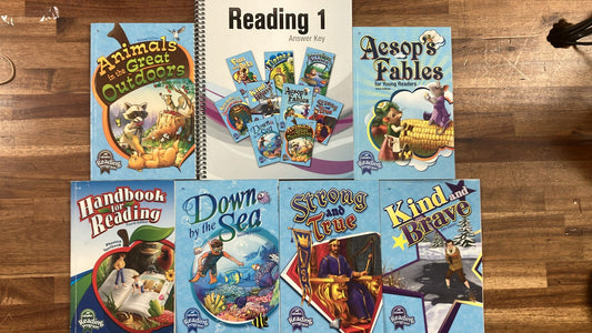 Abeka Reading 1 Answer Key w/ Readers (9x) + Bonus