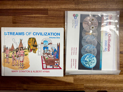 Streams of Civilization Vols 1 & 2 w. Historical Charts