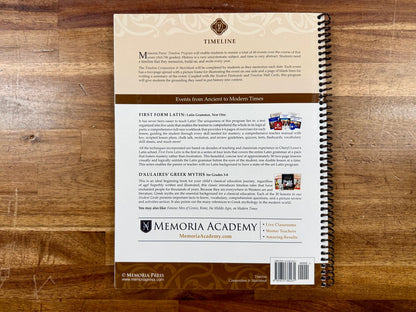 MP Timeline Events from Anc to Mod Times Comp & Skch, VG