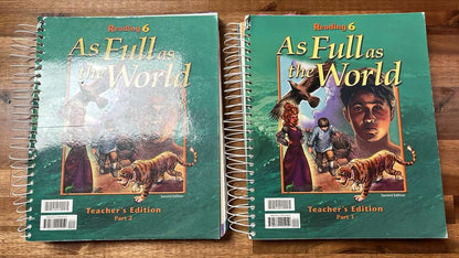 BJU Set of 5, Reading 6