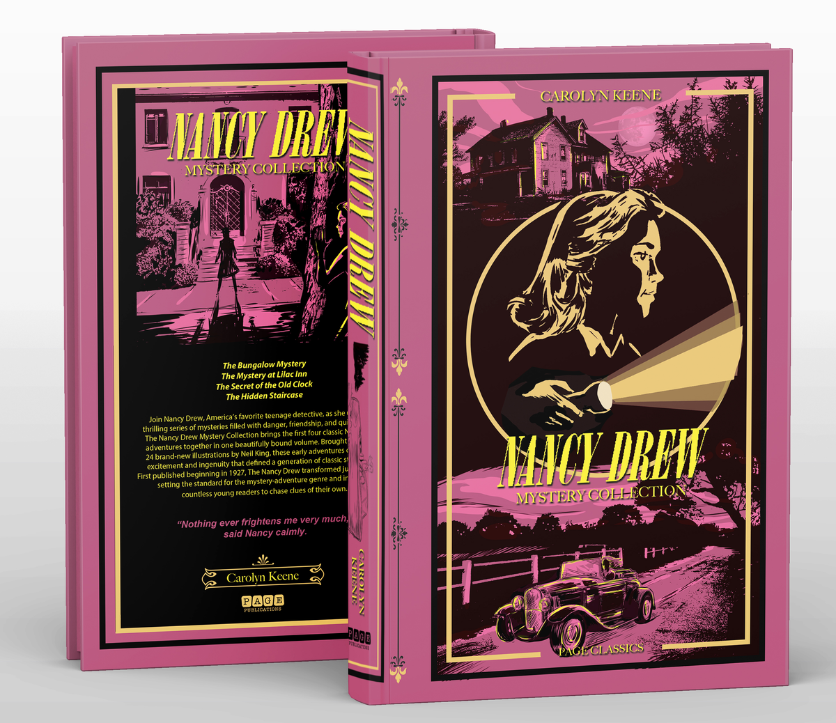 Nancy Drew Mystery Collection Books 1-4 (Deluxe Edition)
