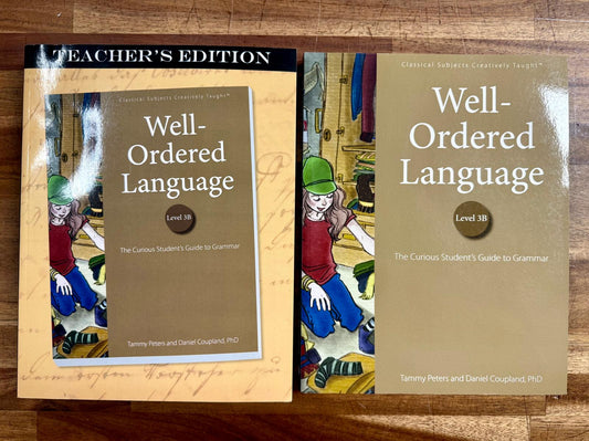 Well-Ordered Language Level 3B Set: Student & Teacher’s Ed