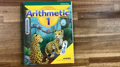 Abeka Arithmetic 1 Test&Speed Drill Key & WorkTxt Key