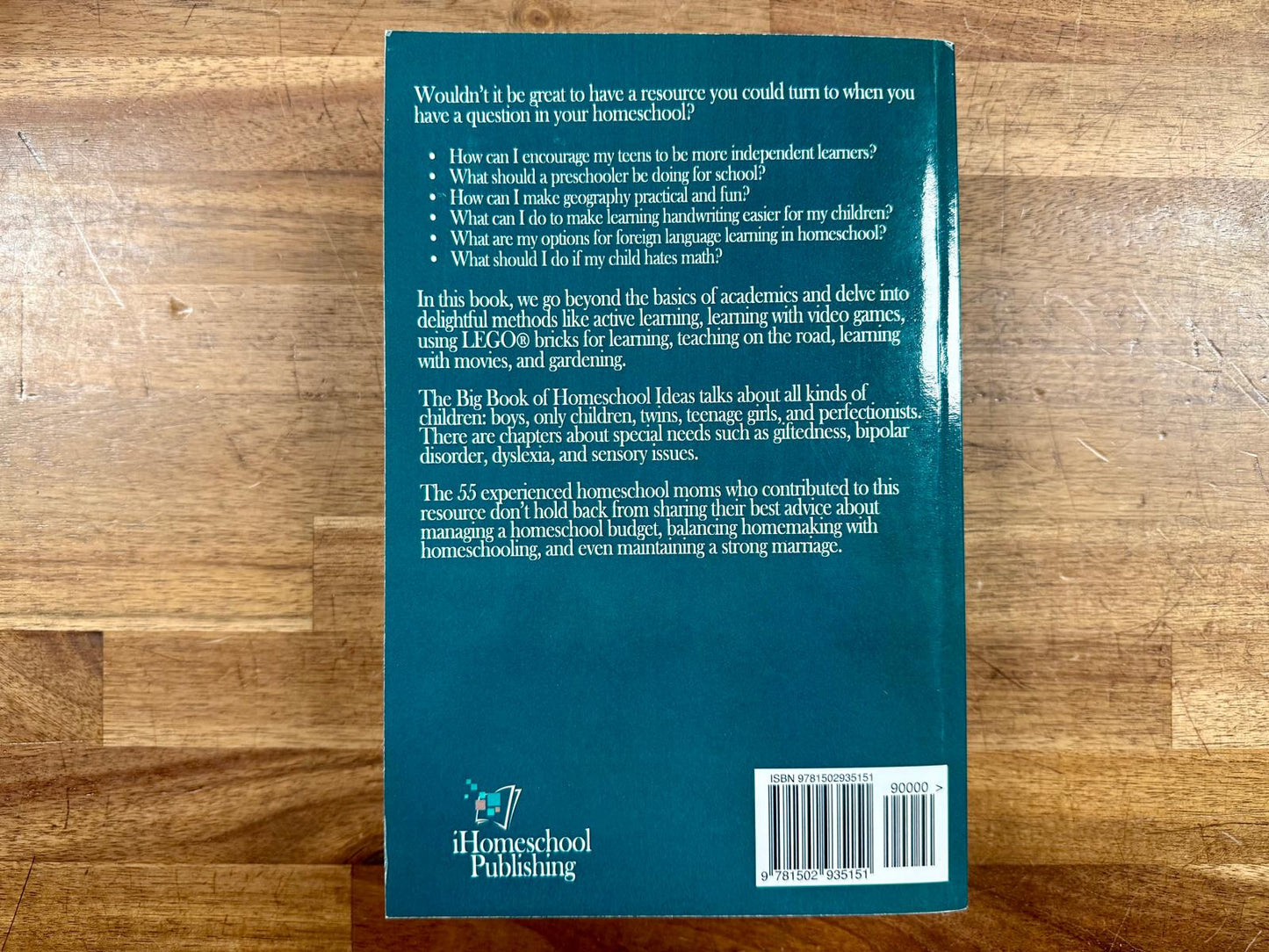 The Big Book of Homeschool Ideas - Very Good