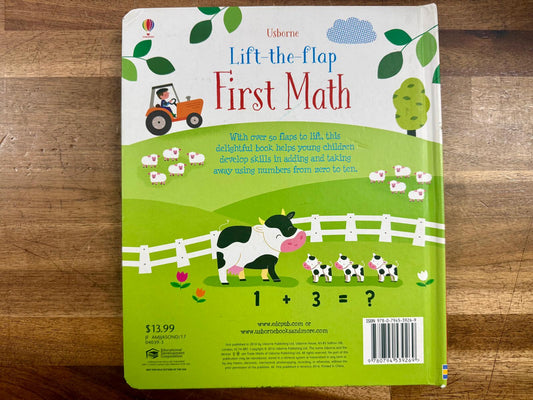 Usborne Lift-the-flap First Math