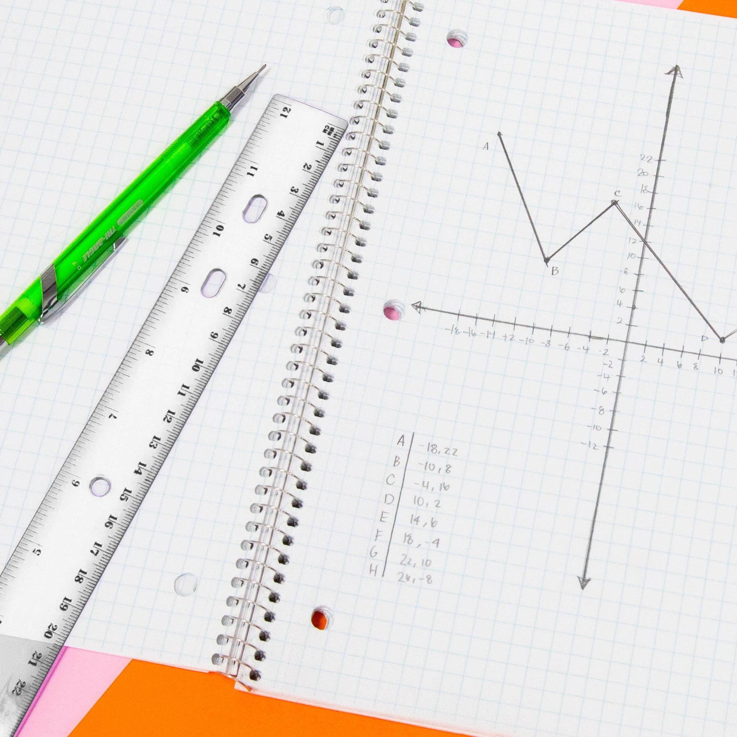 Clear Ruler 12" (30cm)