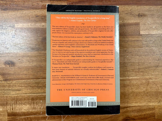 Democracy in America - Alexis de Tocqueville, Good