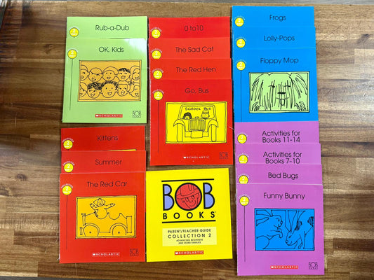 Bob Books Collection 2 Advancing Beginners Word Families