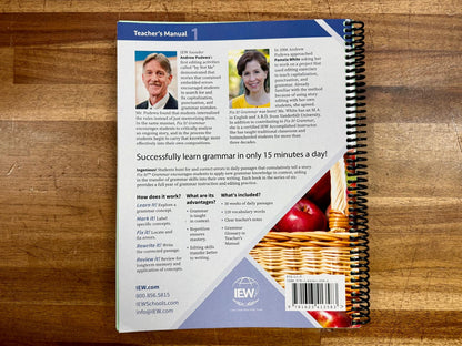 Fix It! Grammar: Level 1 Nose Tree Teacher's Manual - VG