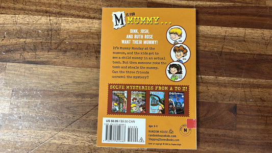 A to Z Mysteries - The Missing Mummy