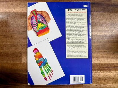 Grays Anatomy: A Fact-Filled Coloring Book - Freddy Stark