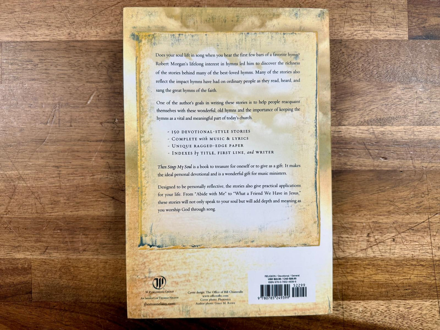 Then Sings My Soul by Robert J. Morgan