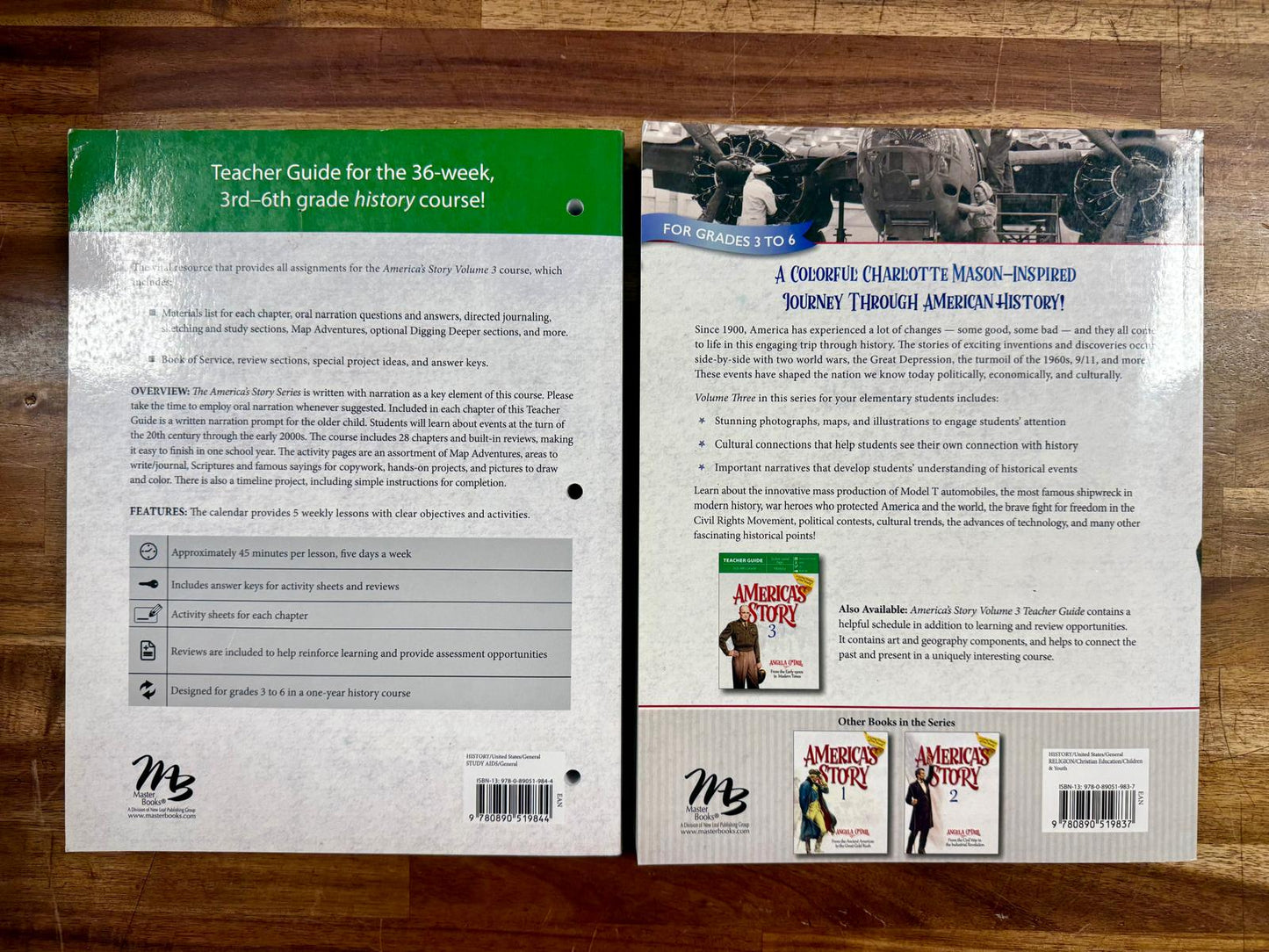 America's Story Volume 3 Set - Good & Clean