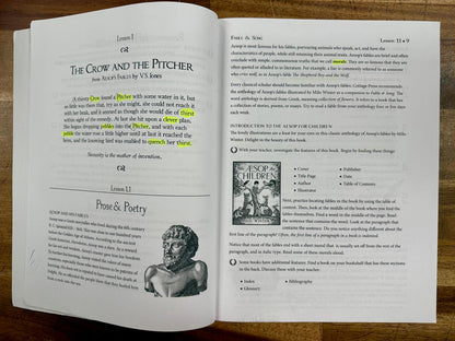 Cottage Press Fable & Song Teacher Guide + Student Book