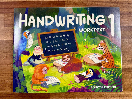 BJU Handwriting 1 Fourth Ed Worktext - Like New