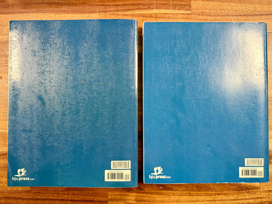 BJU Algebra I 3rd Edition SET of 5