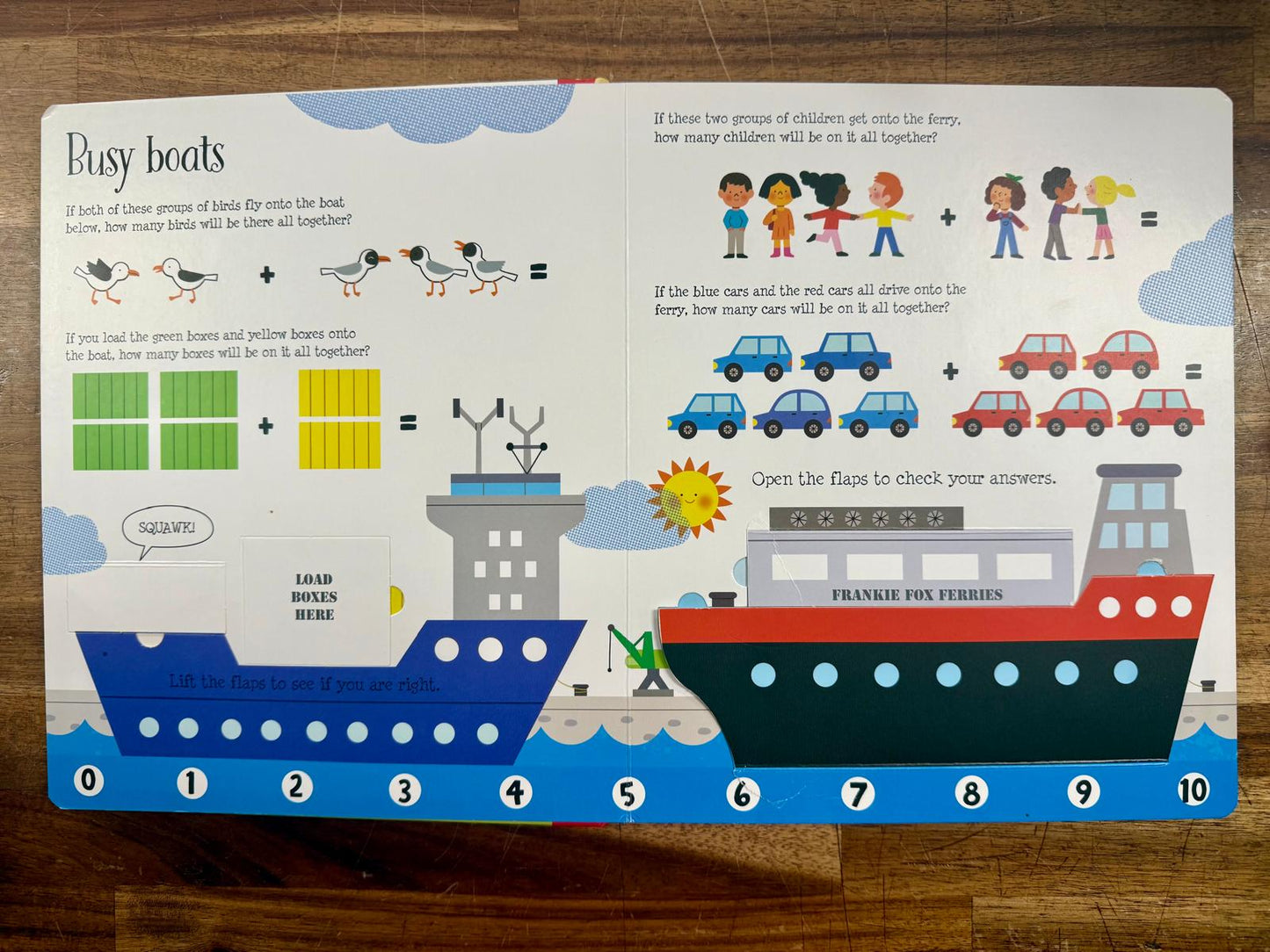 Usborne Lift-the-flap First Math