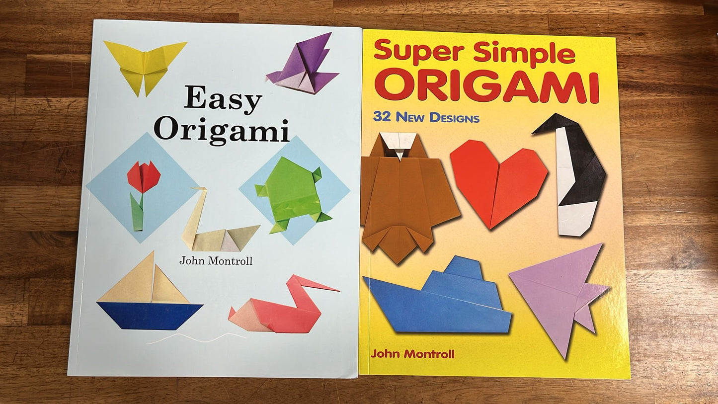 Origami Books LOT of 2 - Super Simple/Easy Origami