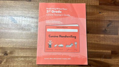 Learning without Tears Grade 3 Cursive Set: TG & Workbook
