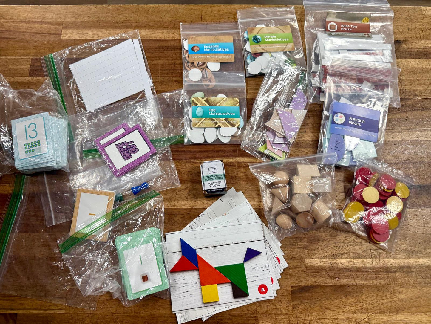 The Good & the Beautiful Math Activity Box Levels 1 & 2