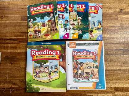 BJU Reading 1 Fifth Ed Set: Readers, Activities & Handouts - VG