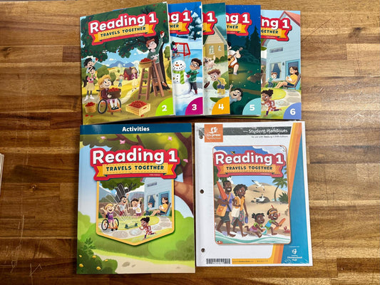 BJU Reading 1 Fifth Ed Set: Readers, Activities & Handouts - VG