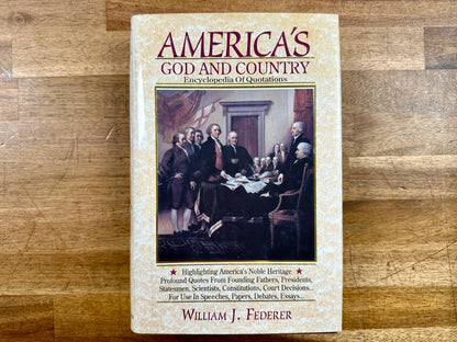 America's God and Country Encyclopedia of Quotations - Federer