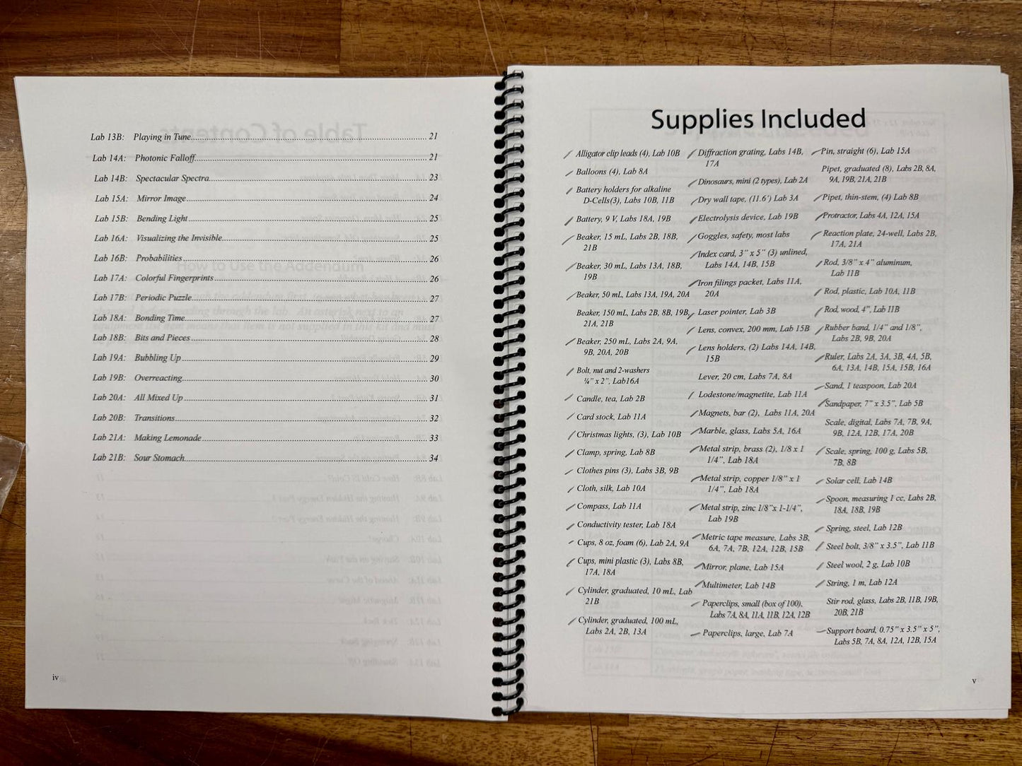 BJU Logos Science Lab Kit: Physical Science 5th Ed - Good