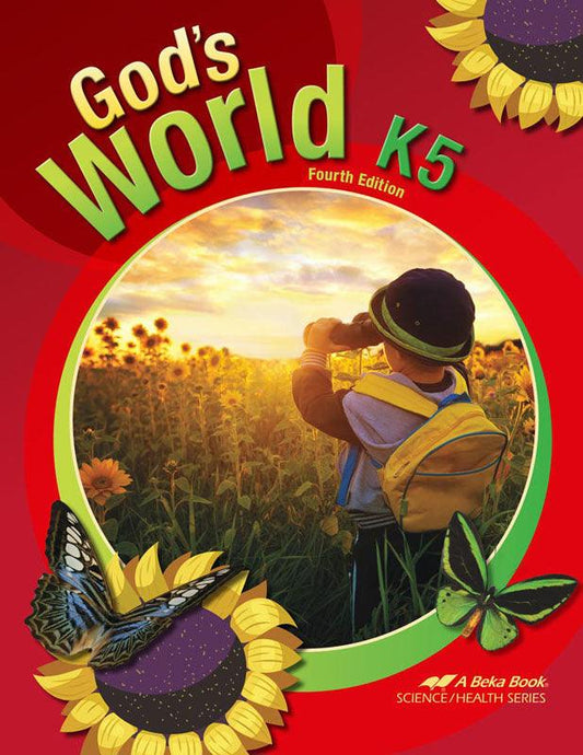 Abeka God's World K5 - Condition GOOD