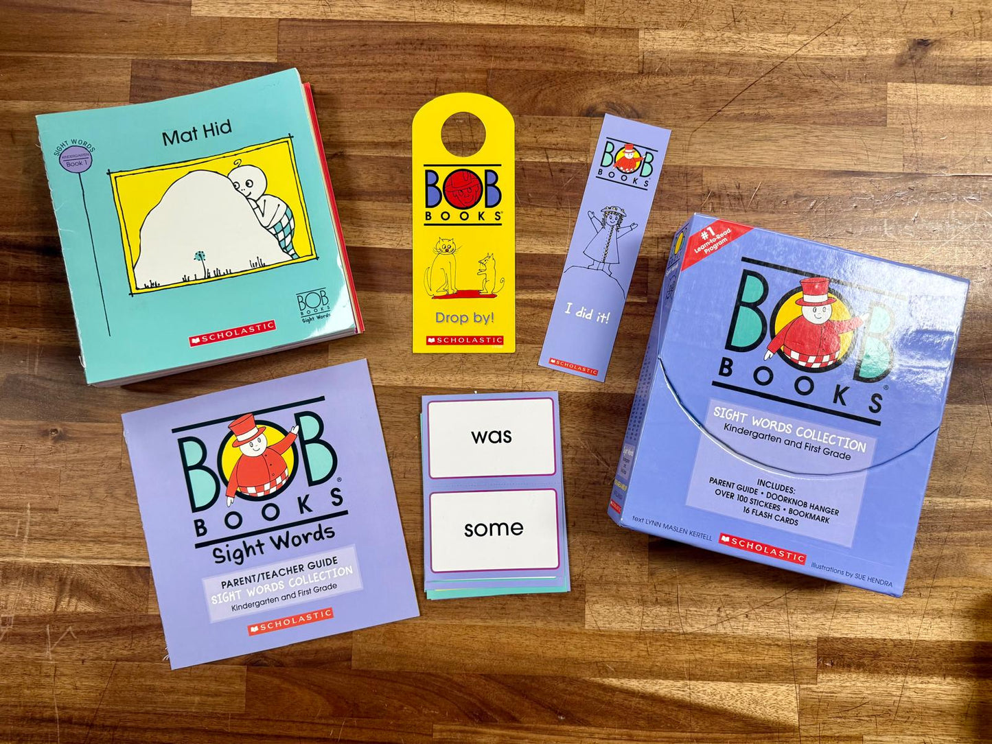BOB Books SIGHT WORDS COLLECTION Box Set Grades K-1