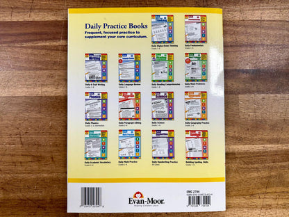 Evan-Moor A Word a Day Grade 4 Workbook - Good & Clean