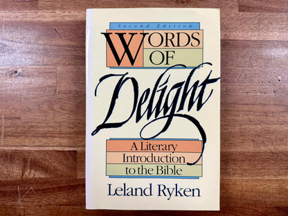 Words of Delight: A Literary Introduction to the Bible - Good