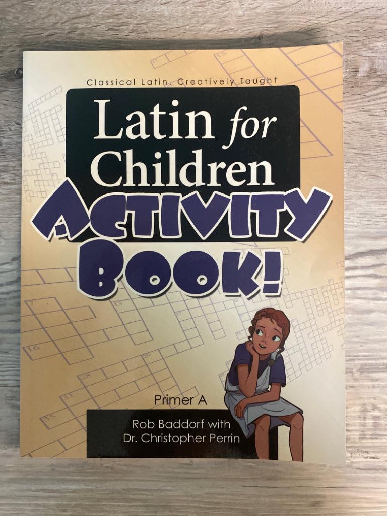Latin for Children, Primer A - Activity Book! — additional copy