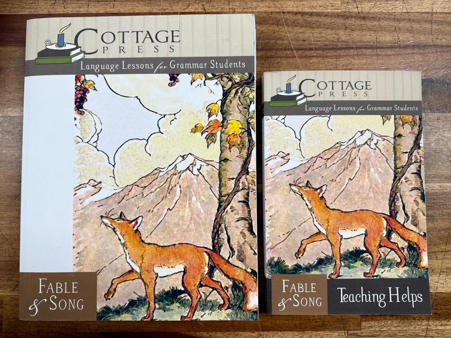 Cottage Press Fable & Song Teacher Guide + Student Book