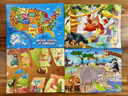 PlayMonster Lot of 8 Child Puzzles - Good & Clean
