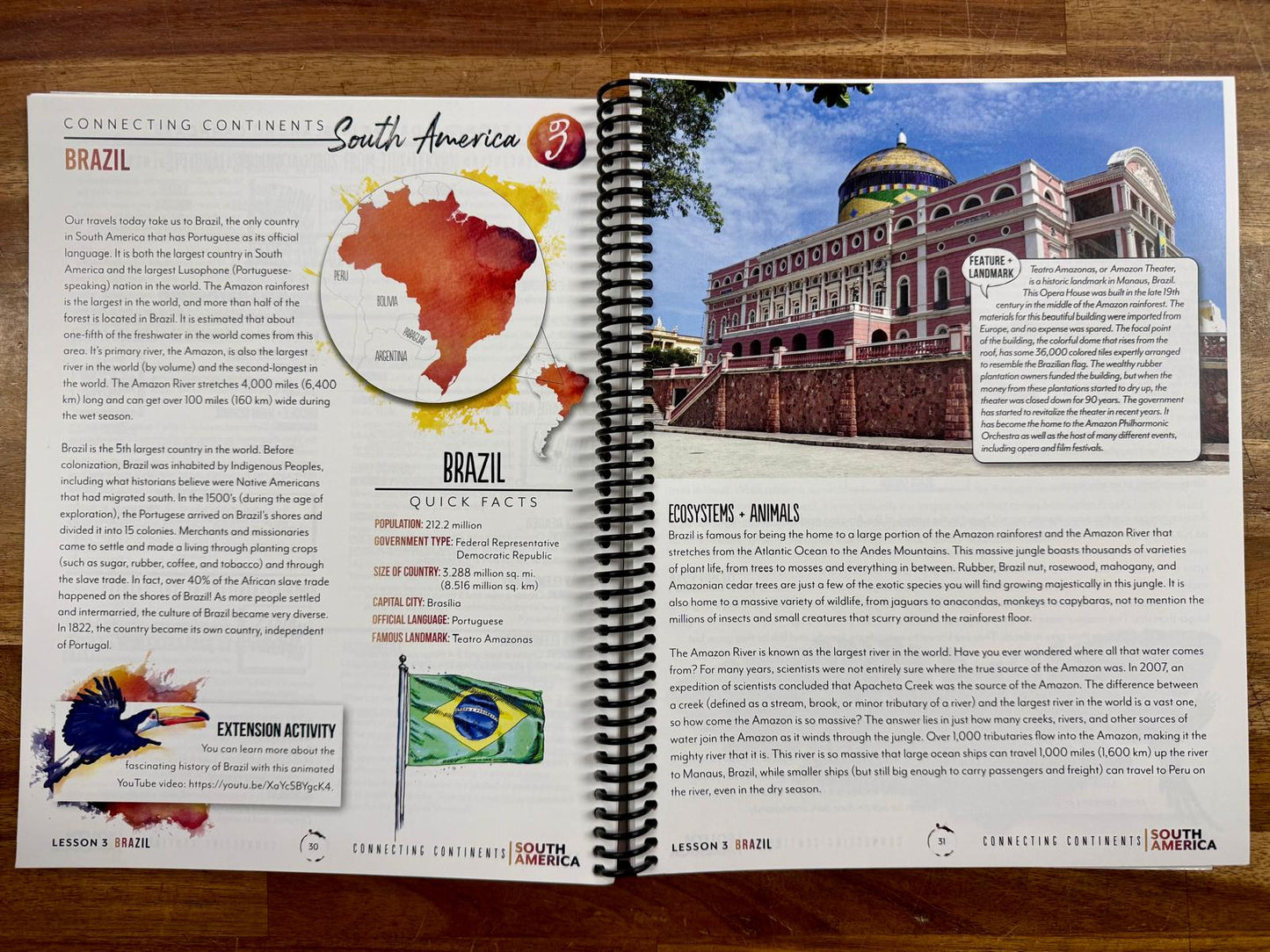 Gather Round South America TG & Upper Elementary - Like New