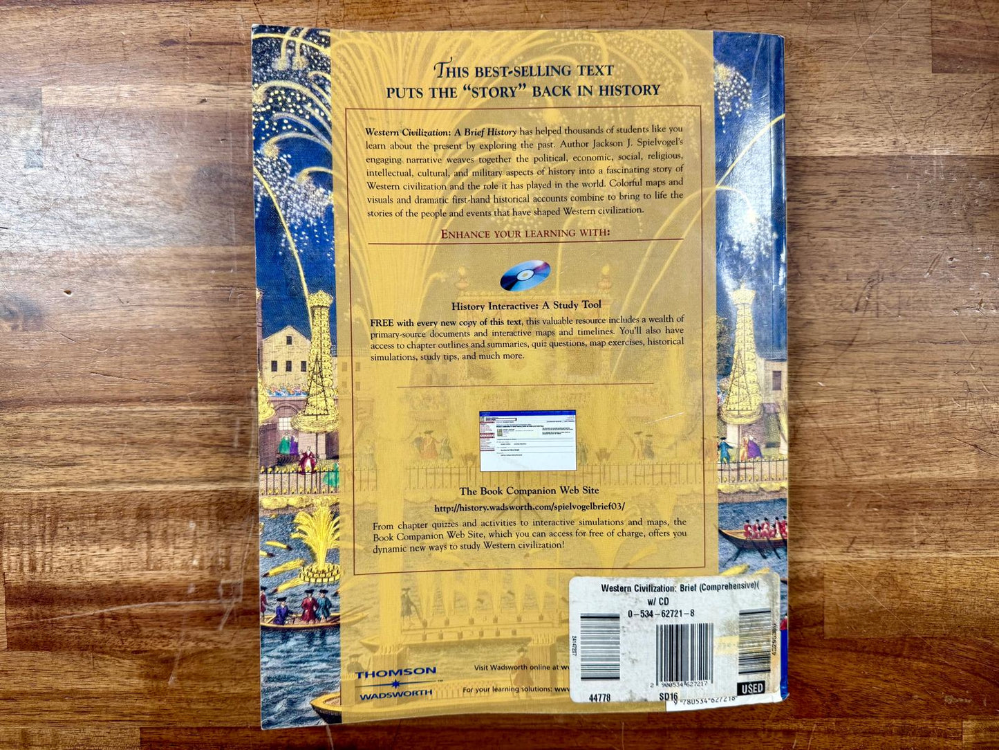 Western Civilization: A Brief History w CD-ROM 3rd Ed