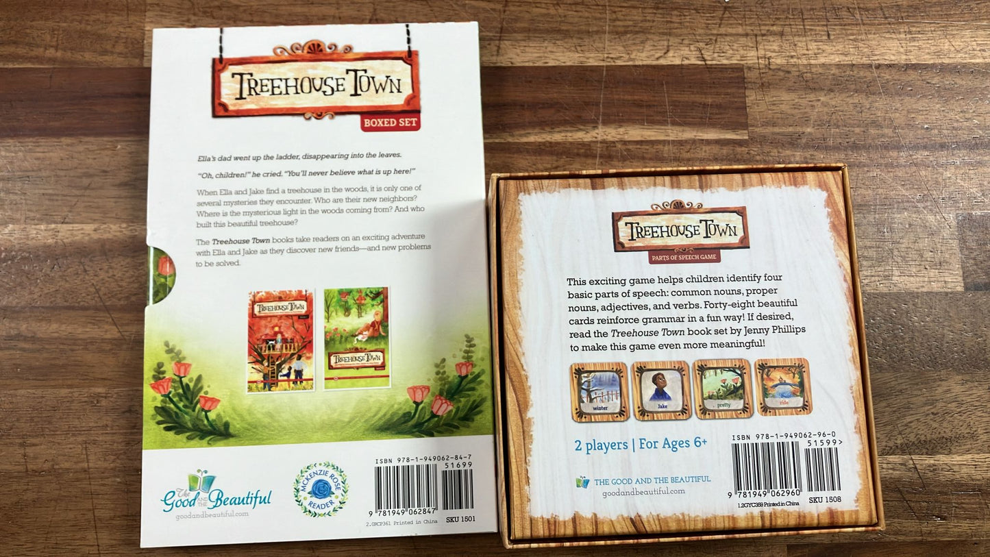 TGTB Treehouse Town SET - Readers Boxed Set & Spch Game