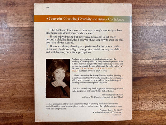 Drawing on the Right Side of the Brain 1st Ed - Betty Edwards