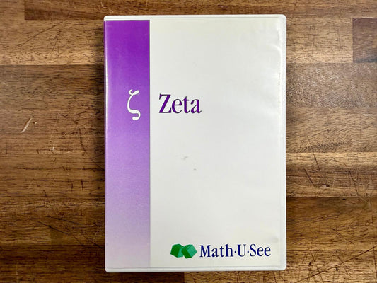 Math-U-See Zeta DVD