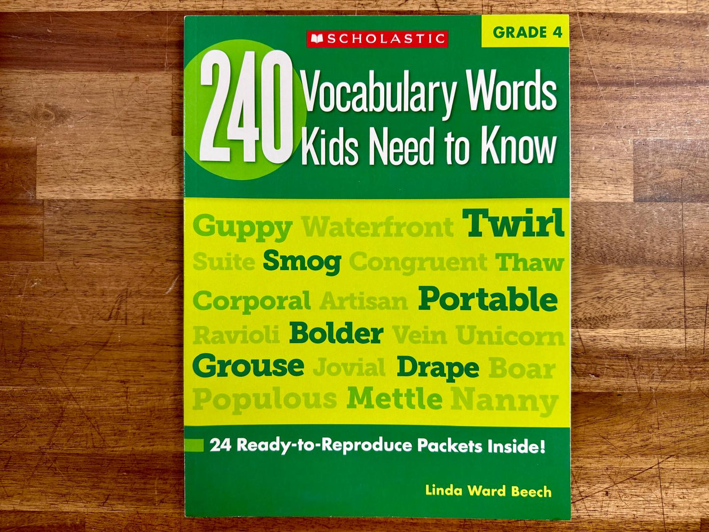 241 Vocabulary Words Kids Need to Know: Grade 4