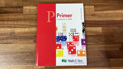 Math-U-See Primer Instruction Manual  & DVD